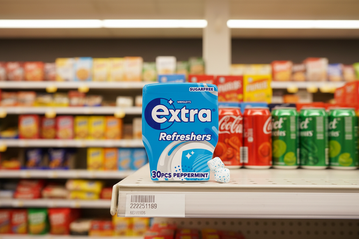 6 x Wrigley's Extra Refreshers 30 Peppermint 67G