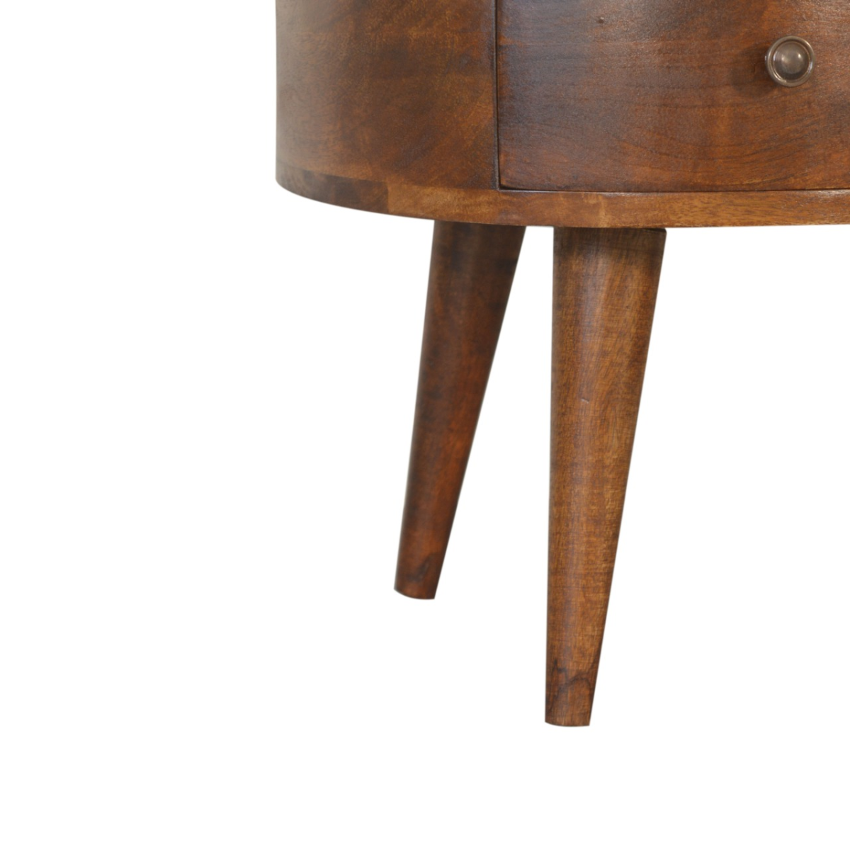 Artisan Furniture Solid Wood Chestnut Wave Coffee Table