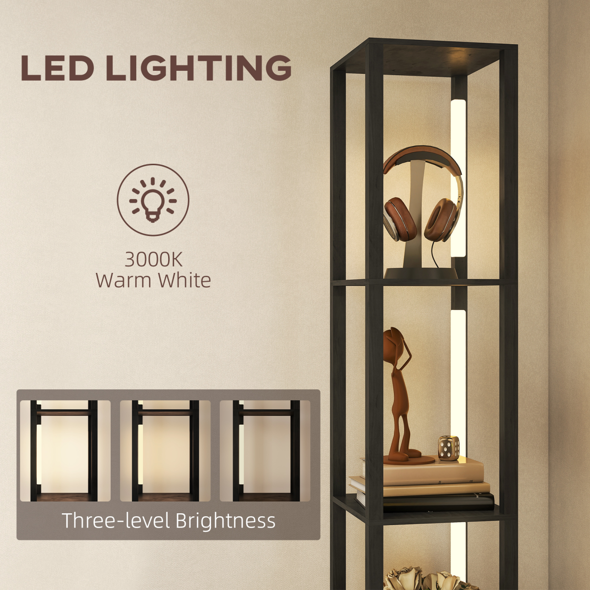 Bathroom Storage Cabinet-White