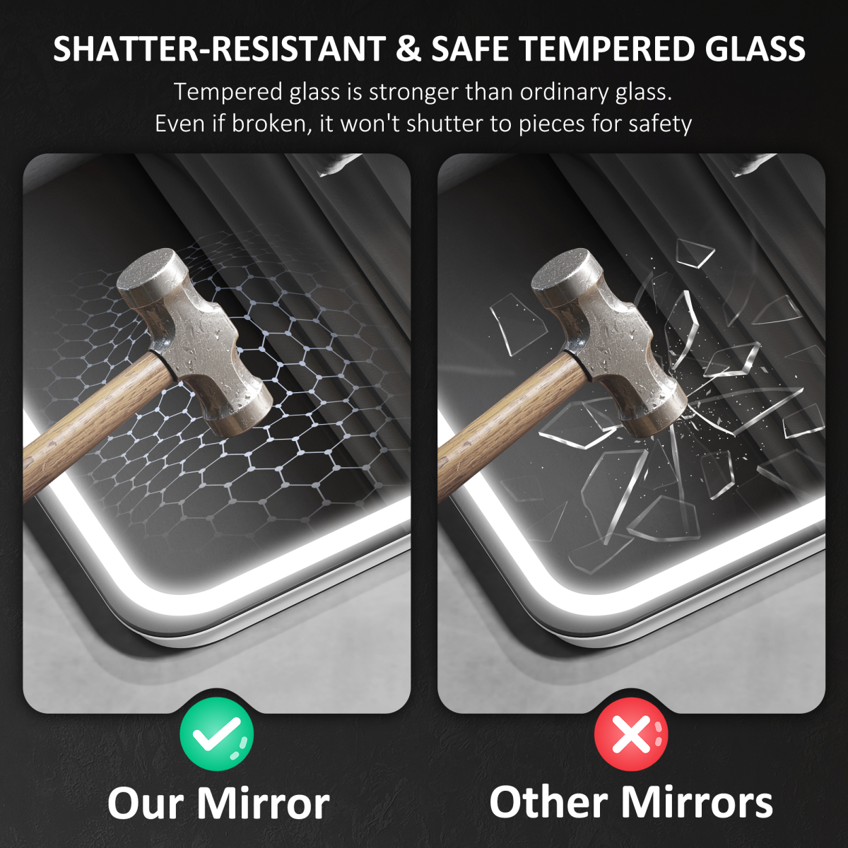 Bathroom Cabinet with Mirror