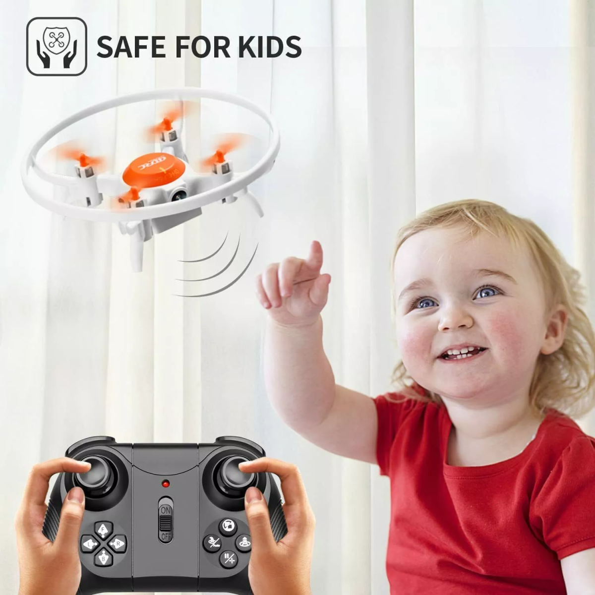 4DRC V5 Kids and Beginners Mini RC Drone V5 RC Quadcopter with 1080P HD Wide Angle Camera,Drones suitable for children and beginners,Logistics is randomly sent by Evri/Royal Mail/DPD.