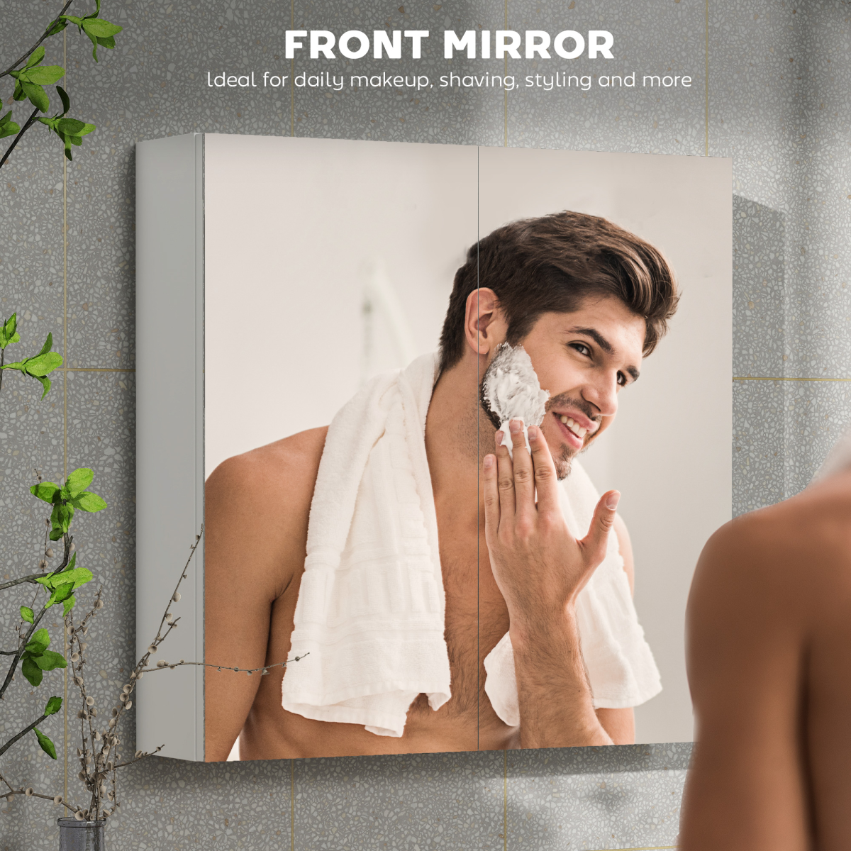 Bathroom Cabinet with Mirror