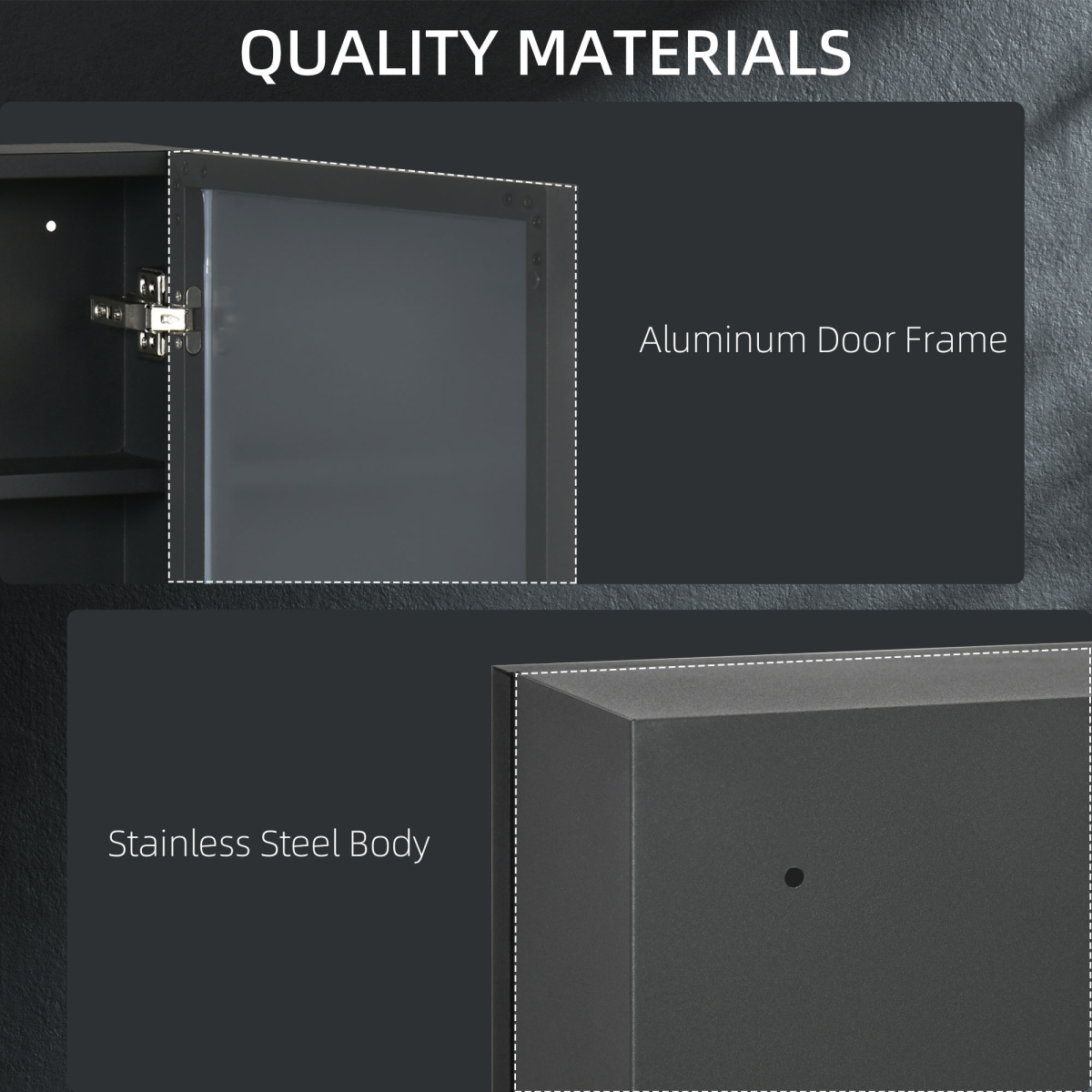 Bathroom Cabinet with Mirror ( Amazon Shipping)(Prohibited by WalMart)