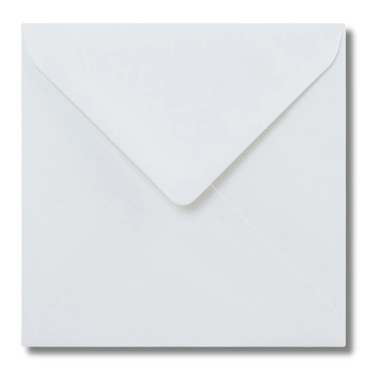 1000 White 7"x7" Envelopes 100gsm Diamond Flap Greeting Card Invitation Full Box