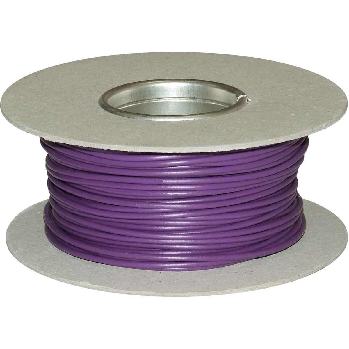 AMC 1 Core 3mm² Purple Thin Wall Cable (100m)