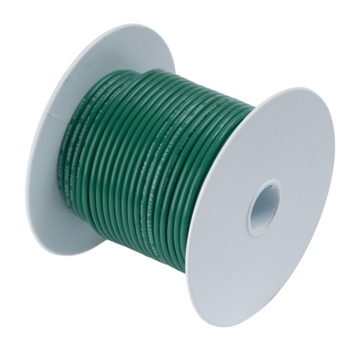 Ancor 1 Core 3mm² Tinned Green Thin Wall Cable (30m)