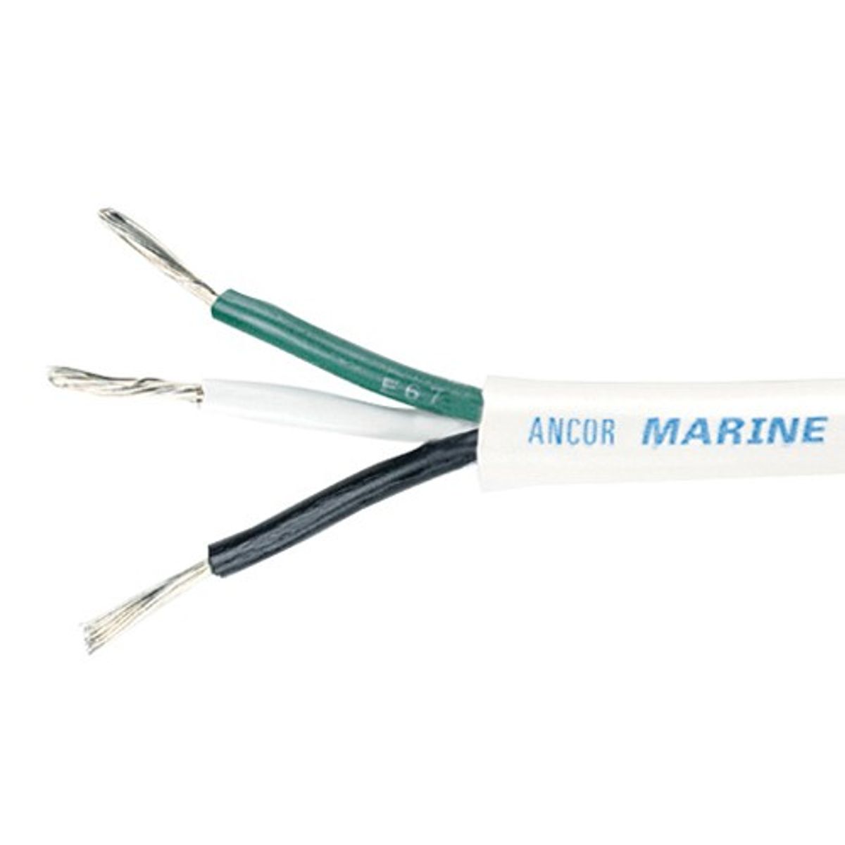 Ancor 3 Core 14 AWG Tinned White Cable (75m / 250)
