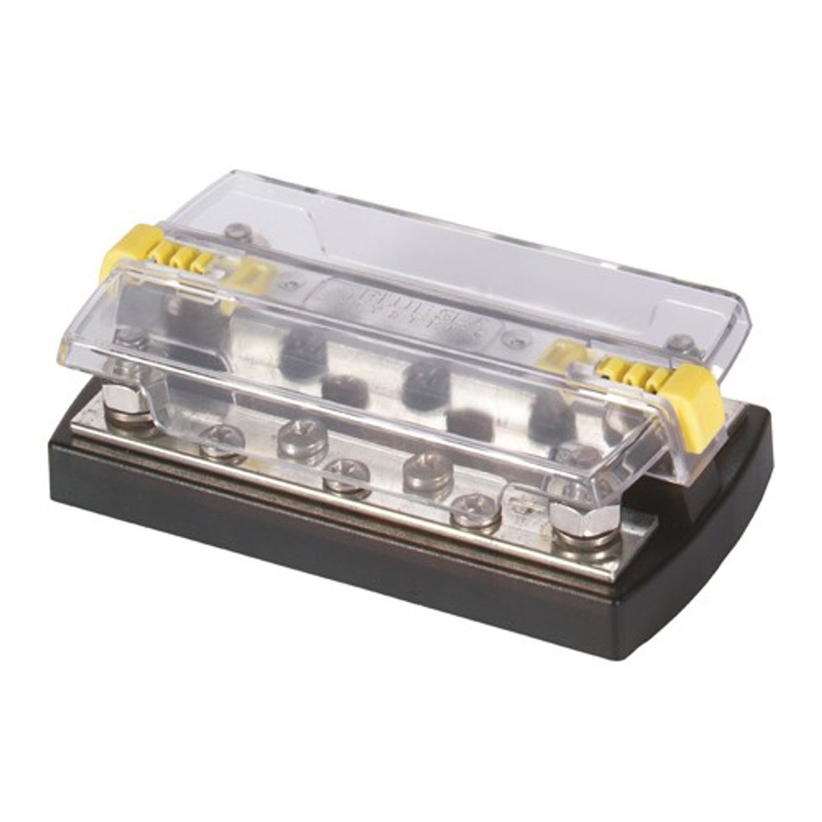 Blue Sea DualBus Plus Busbar (150A / 5x #10-32 & 2x 1/4" Connections)