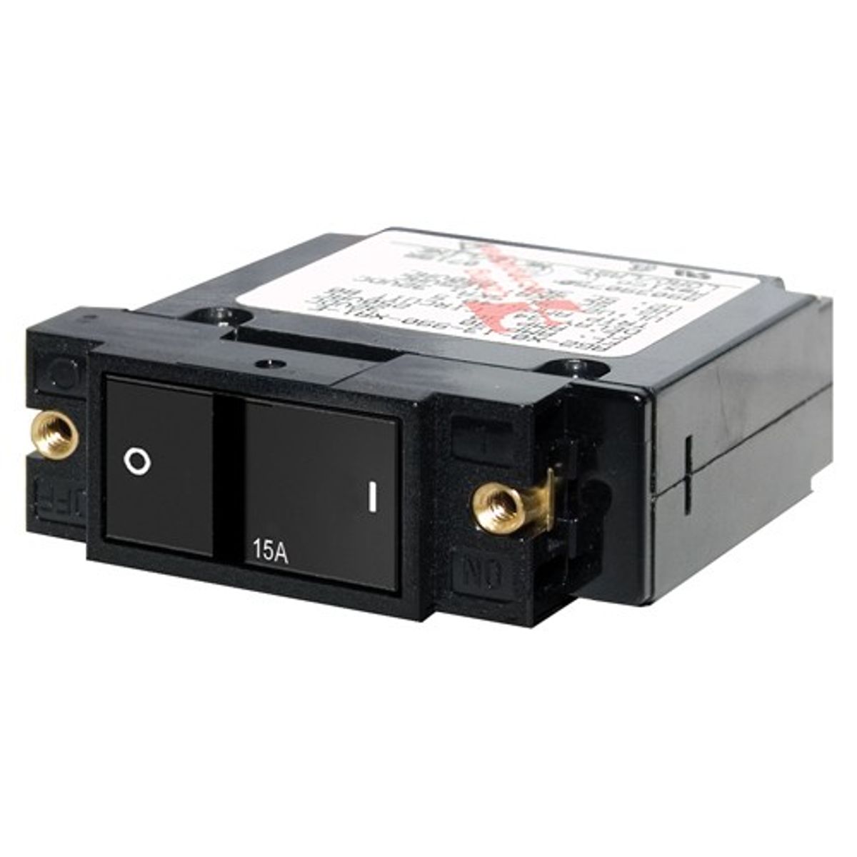 Blue Sea A Series Flat Circuit Breaker Switch (25A / Single Pole)