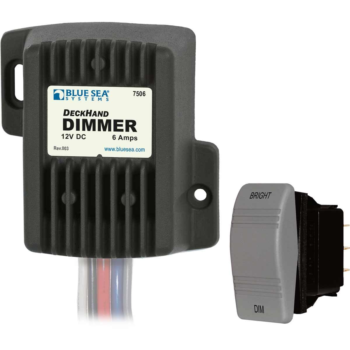 Blue Sea Deckhand Dimmer (12V DC / 6A) 8-27506