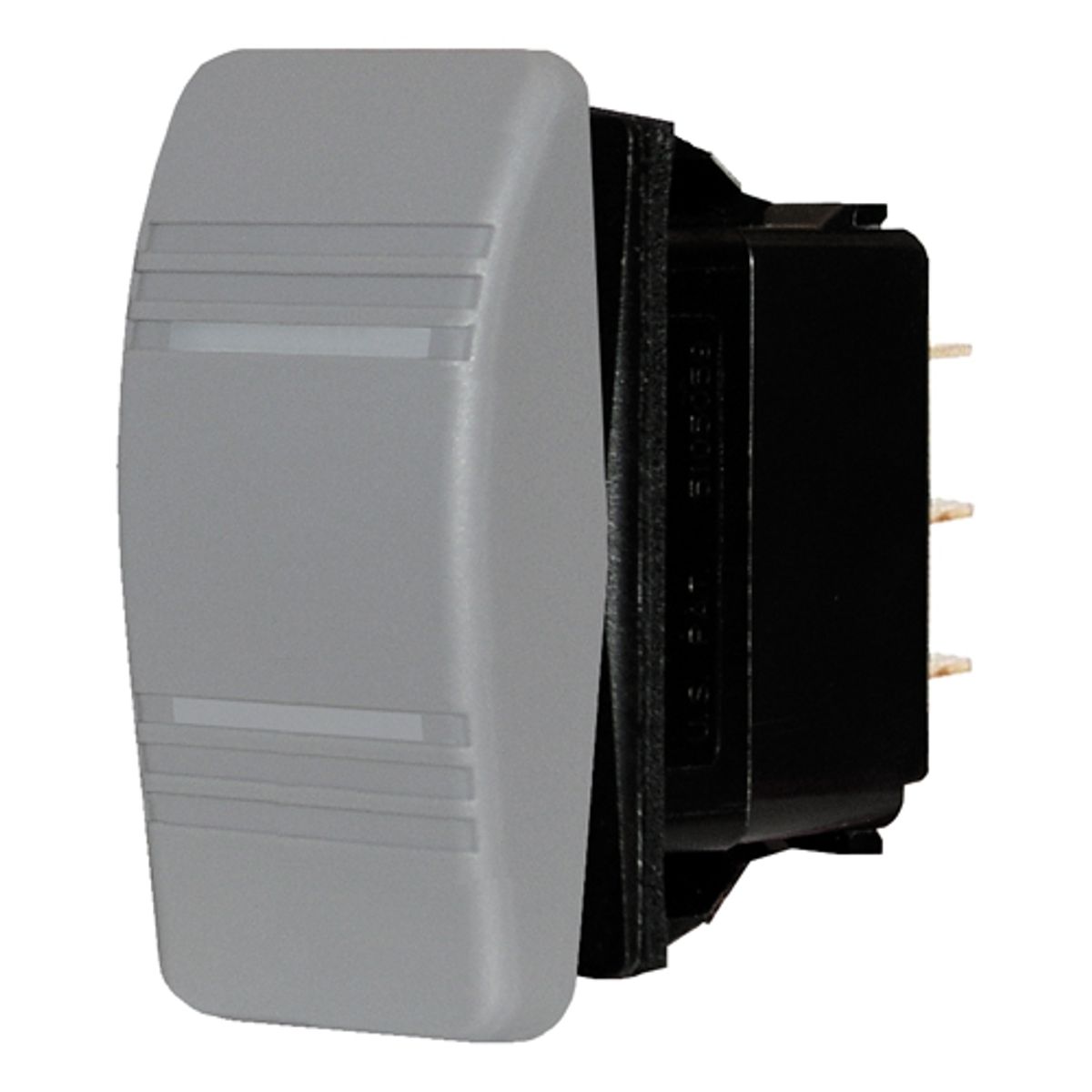 Blue Sea Contura Switch DPDT (On-Off-On / Grey)