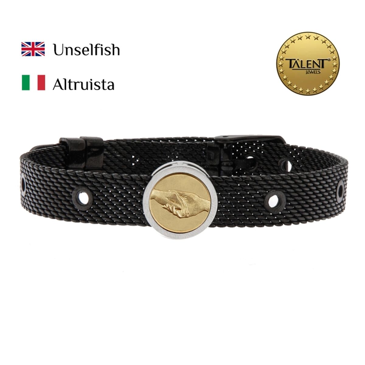Unisex Bracelet Unselfish Talent Jewels TJA-5-01-01-2-235 Black