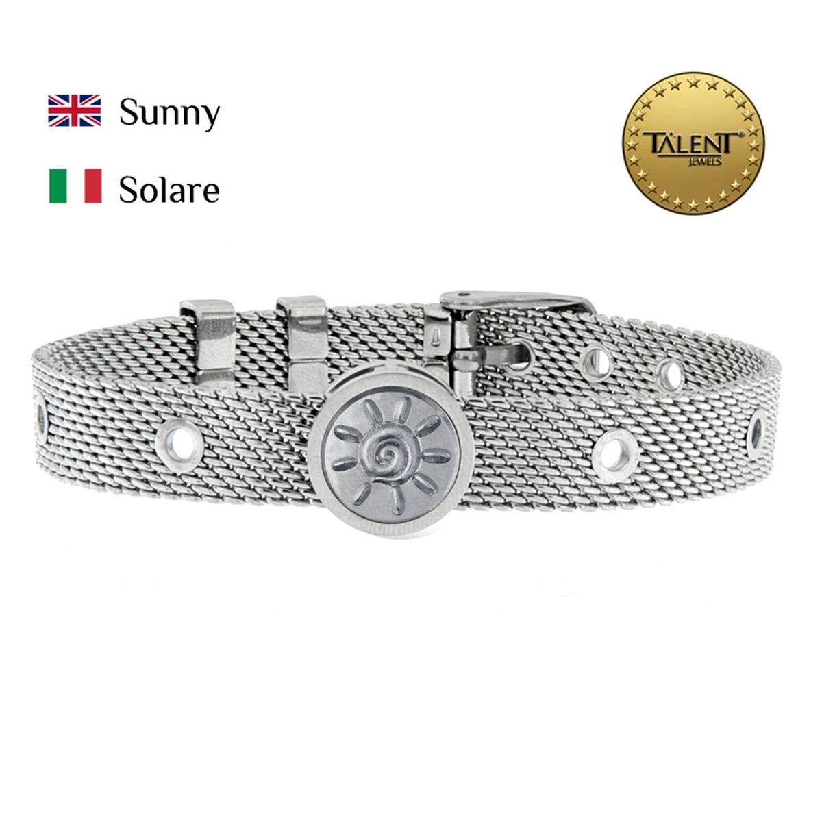 Unisex Bracelet Sunny Talent Jewels TJA-5-14-03-1-235 Silver