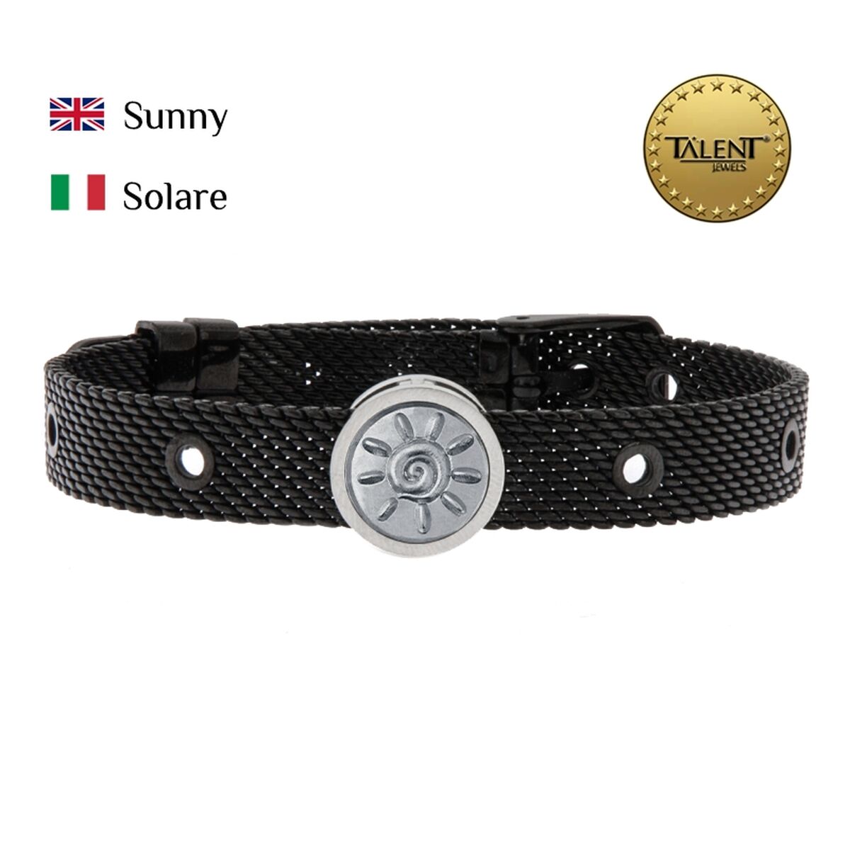 Unisex Bracelet Sunny Talent Jewels TJA-5-14-03-2-235 Black