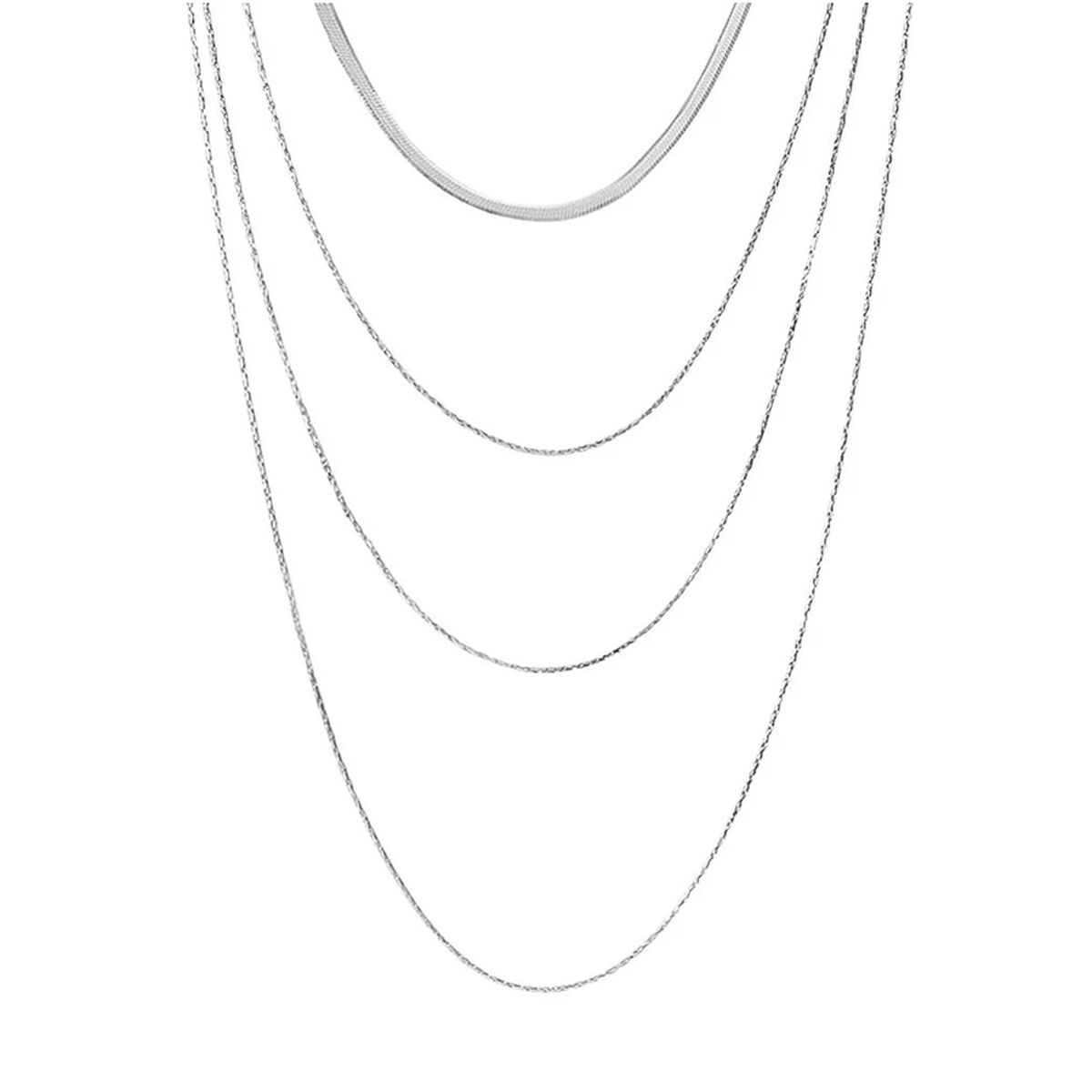 Ladies' Necklace Stroili 1688349 Silver