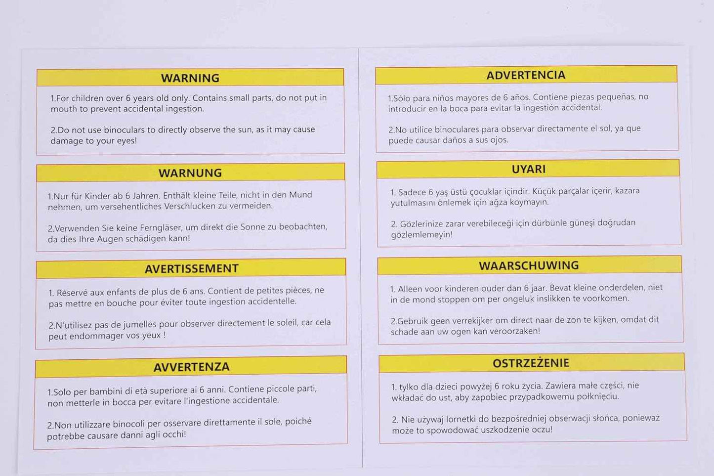 Binoculars 8×21 Compact BAK4 Prism Easy Focus for Bird Watching Outdoor Use