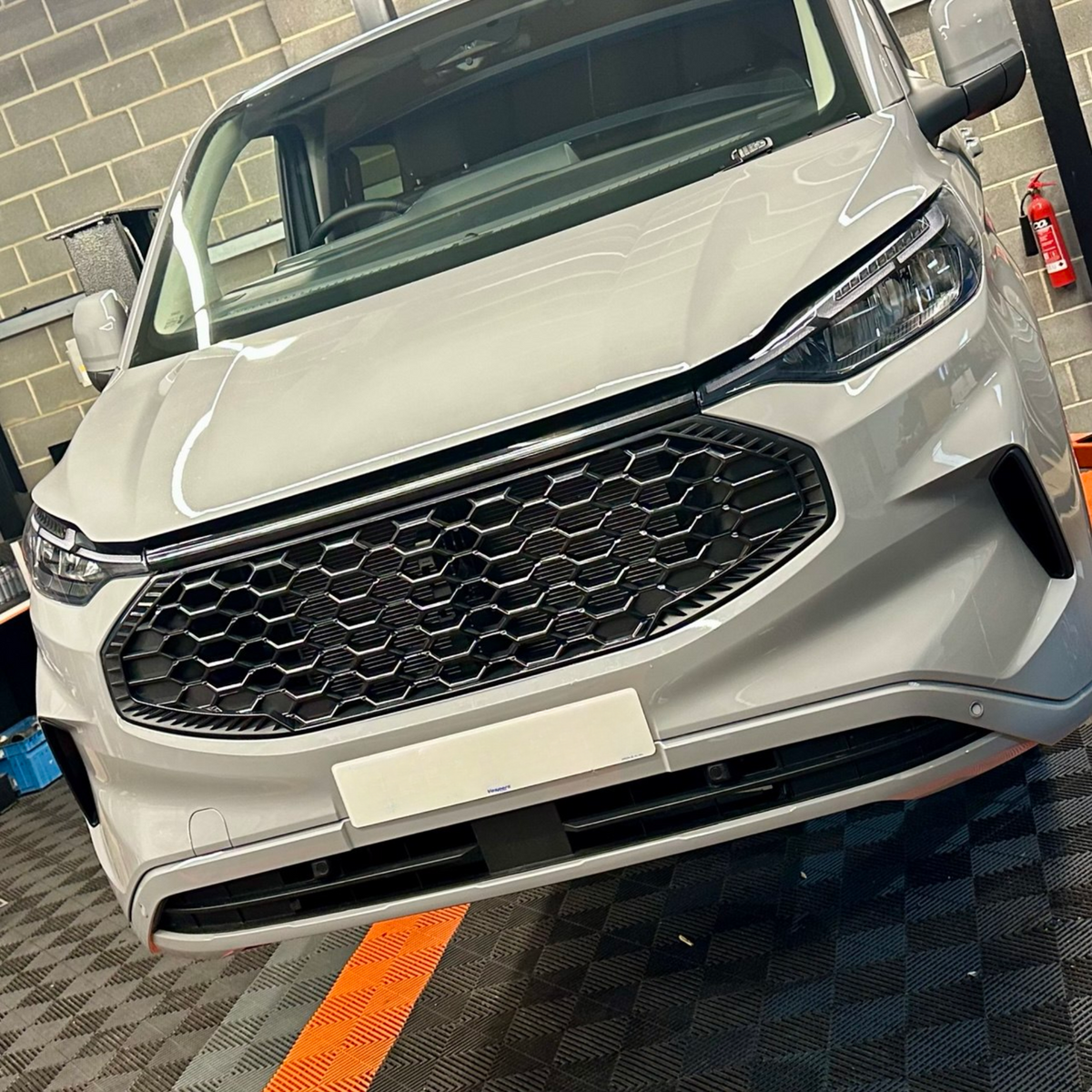 For Ford Transit Custom 2024+ Front Grille | Gloss Black Grille Upgrade | Van-X