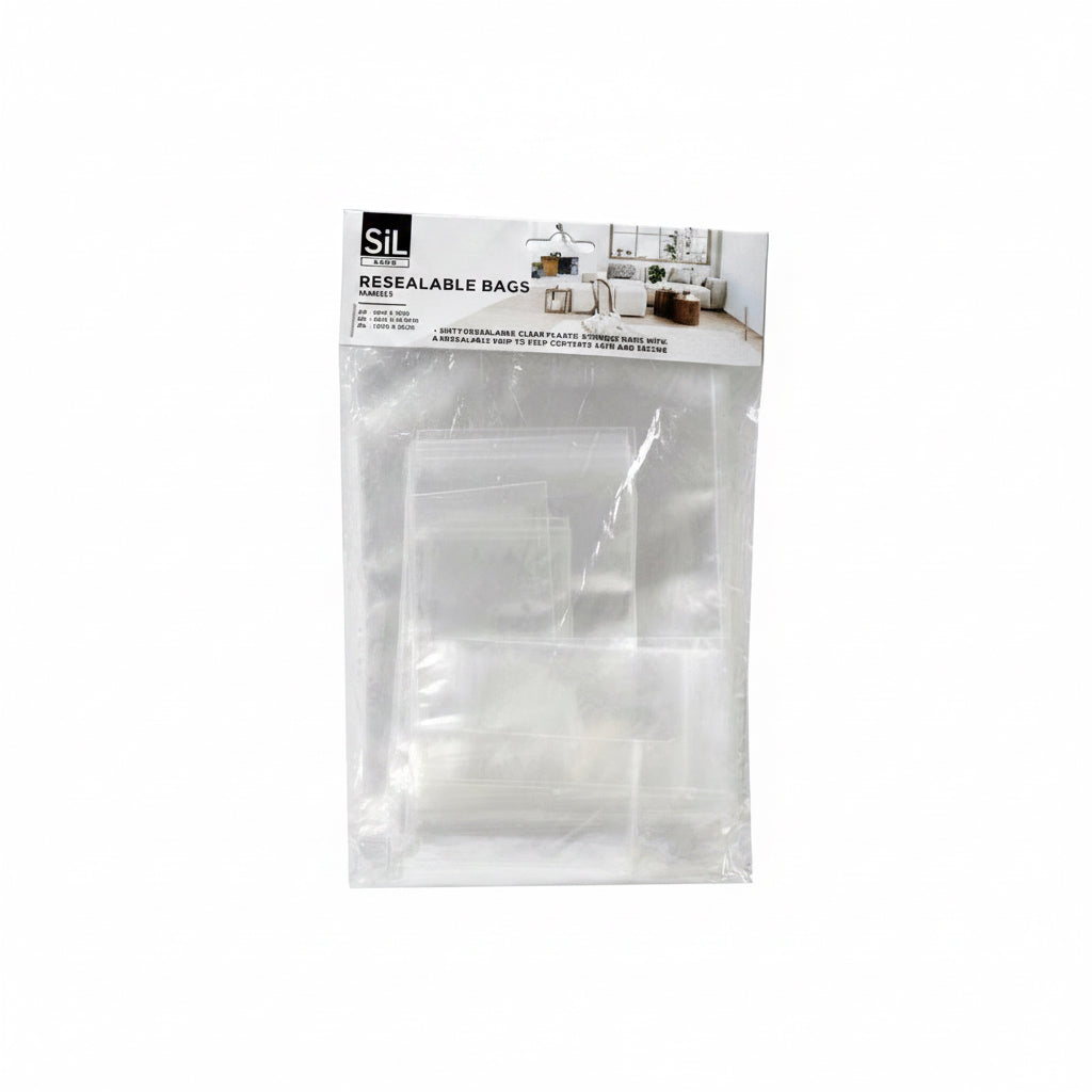 Resealable bags 60 pack