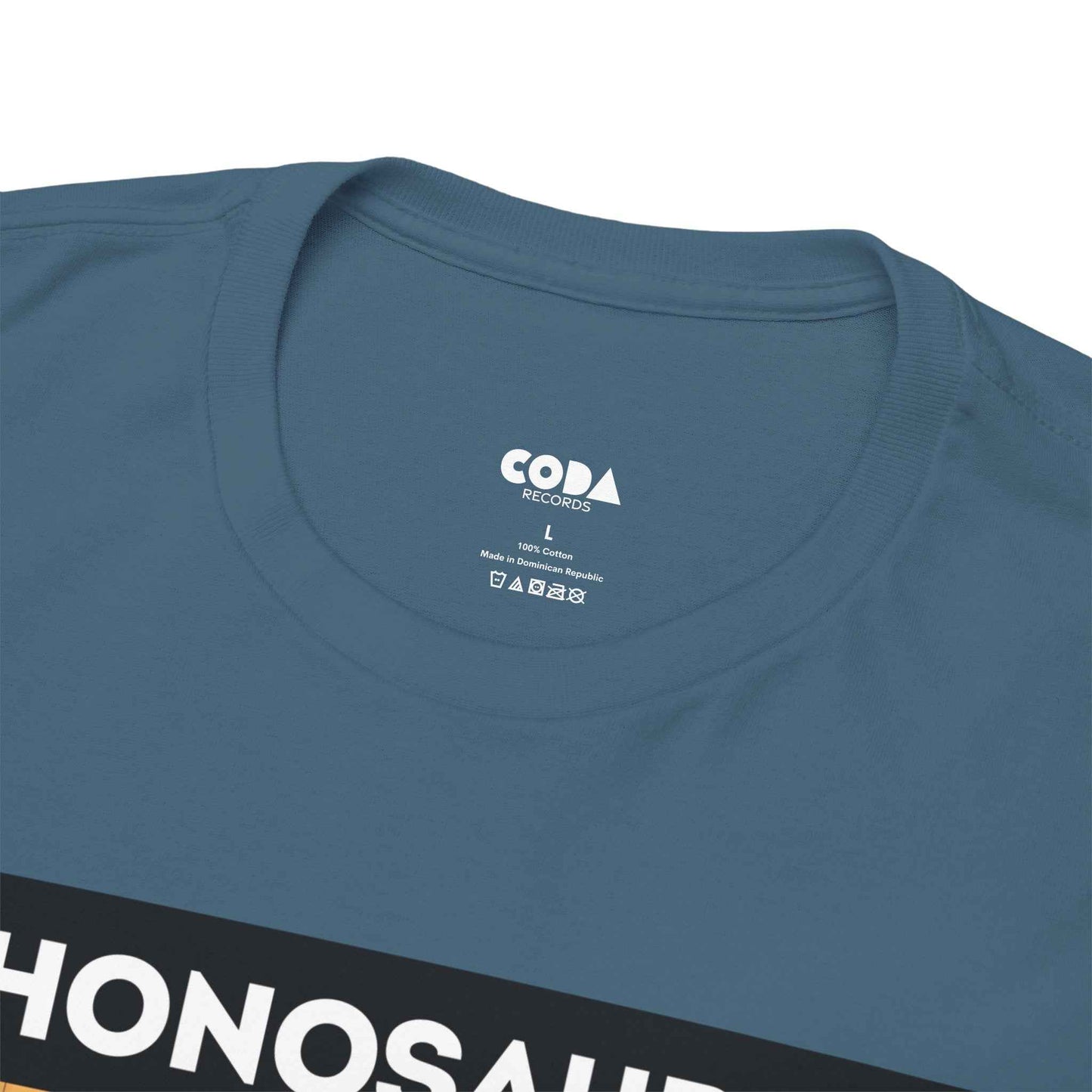 'Phonosaurus' Men's Vinyl T-Shirt