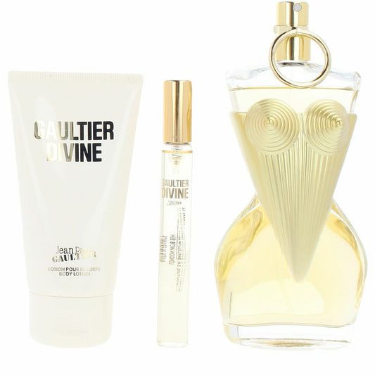Women's Perfume Set Jean Paul Gaultier GAULTIER DIVINE 3 Pieces