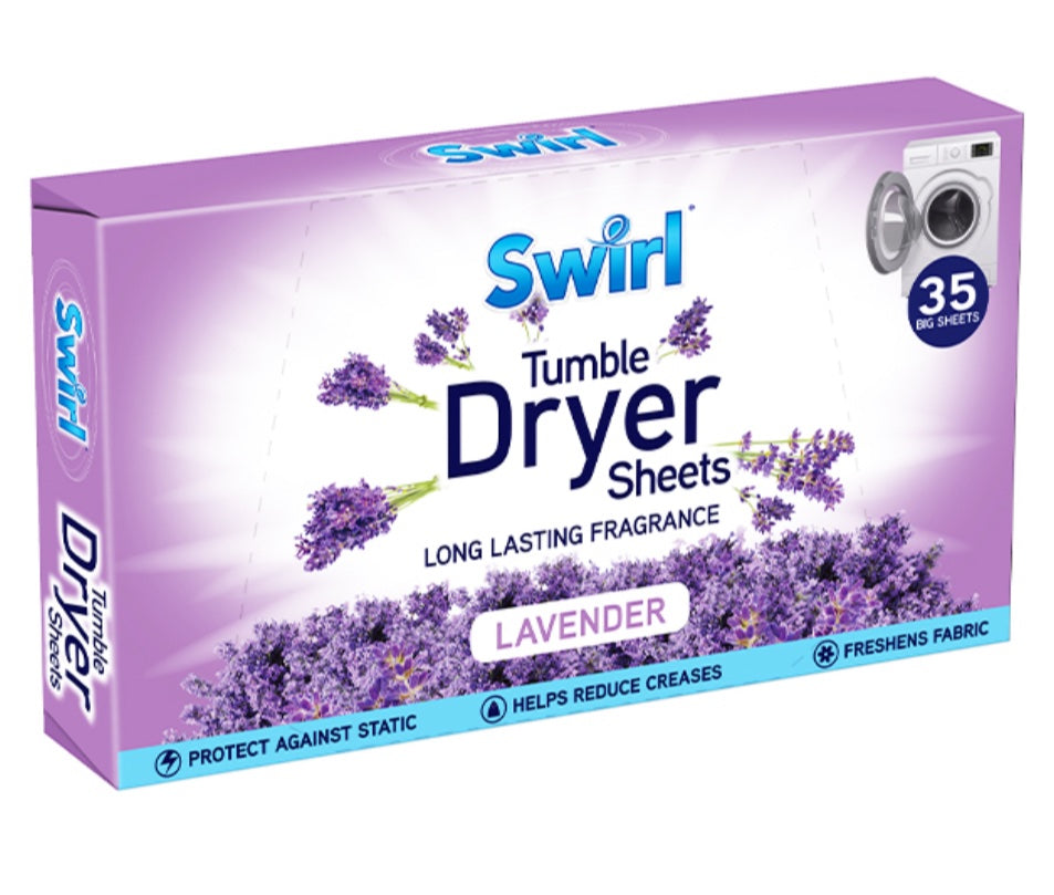 Tumble dryer sheets - lavender