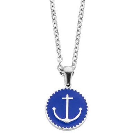 Ladies' Pendant CO88 Collection 8CN-26050 Silver Blue