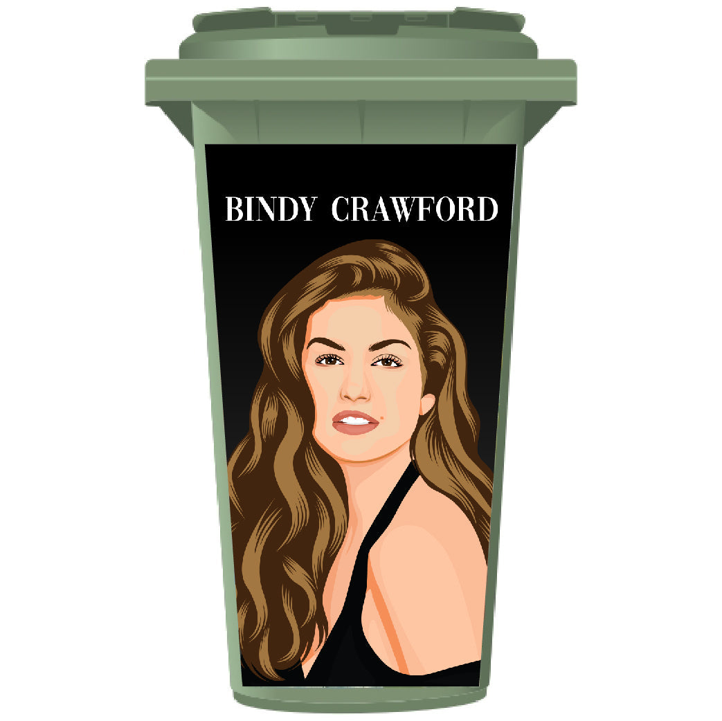BINdy Crawford Bin Sticker