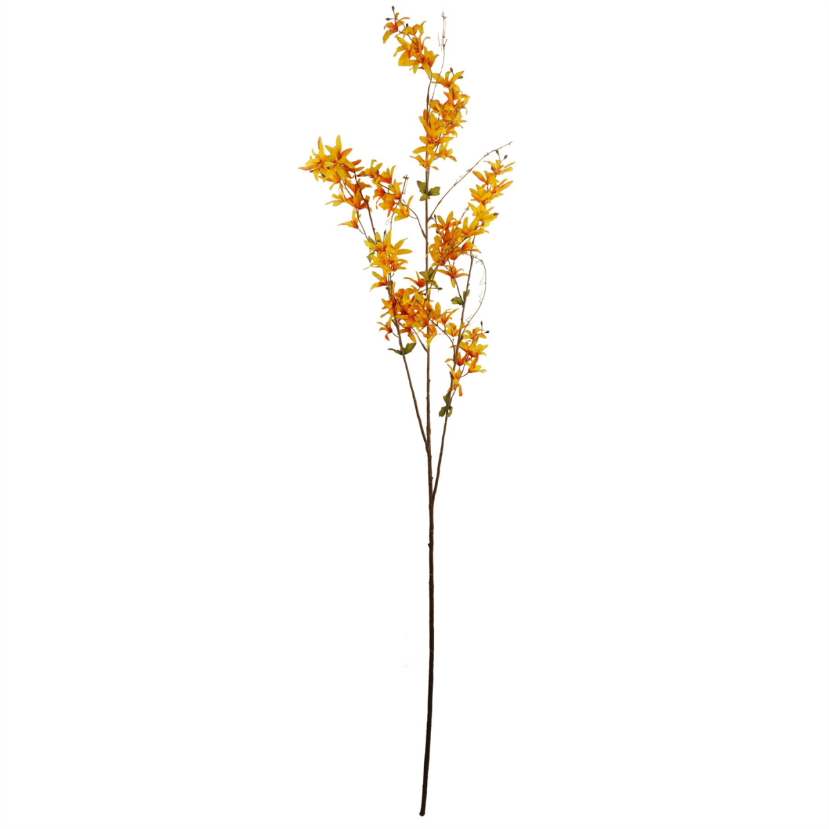 6x 130cm Yellow Blossom Floral Spray Artificial