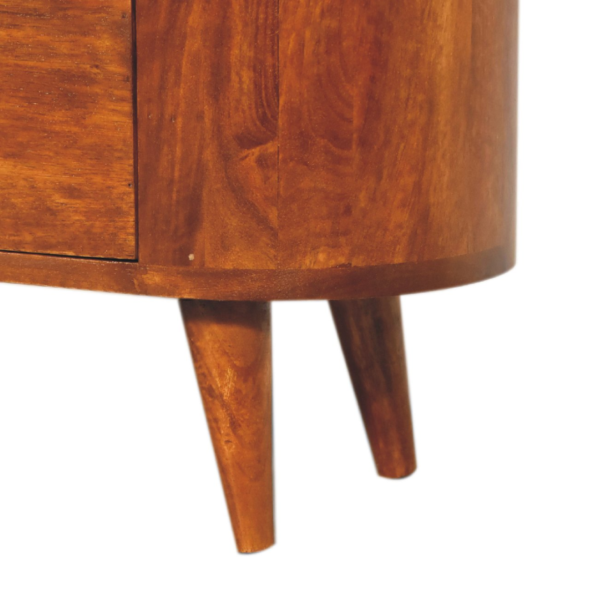 Artisan Furniture Solid Mango Wood Mini Chestnut Cabinet