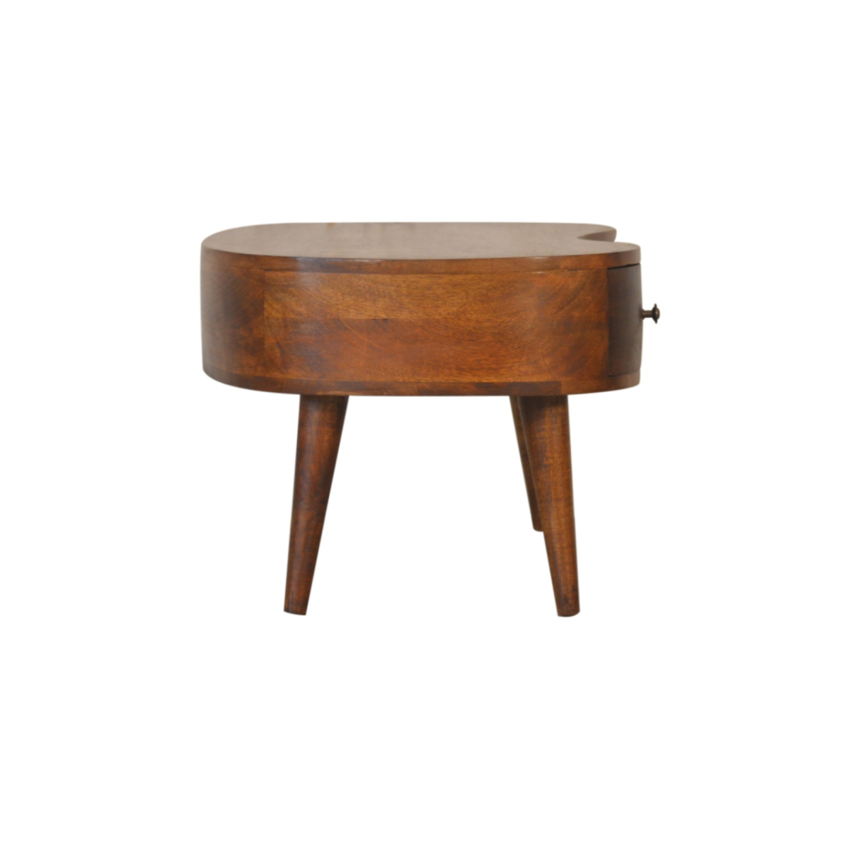 Artisan Furniture Solid Wood Chestnut Wave Coffee Table
