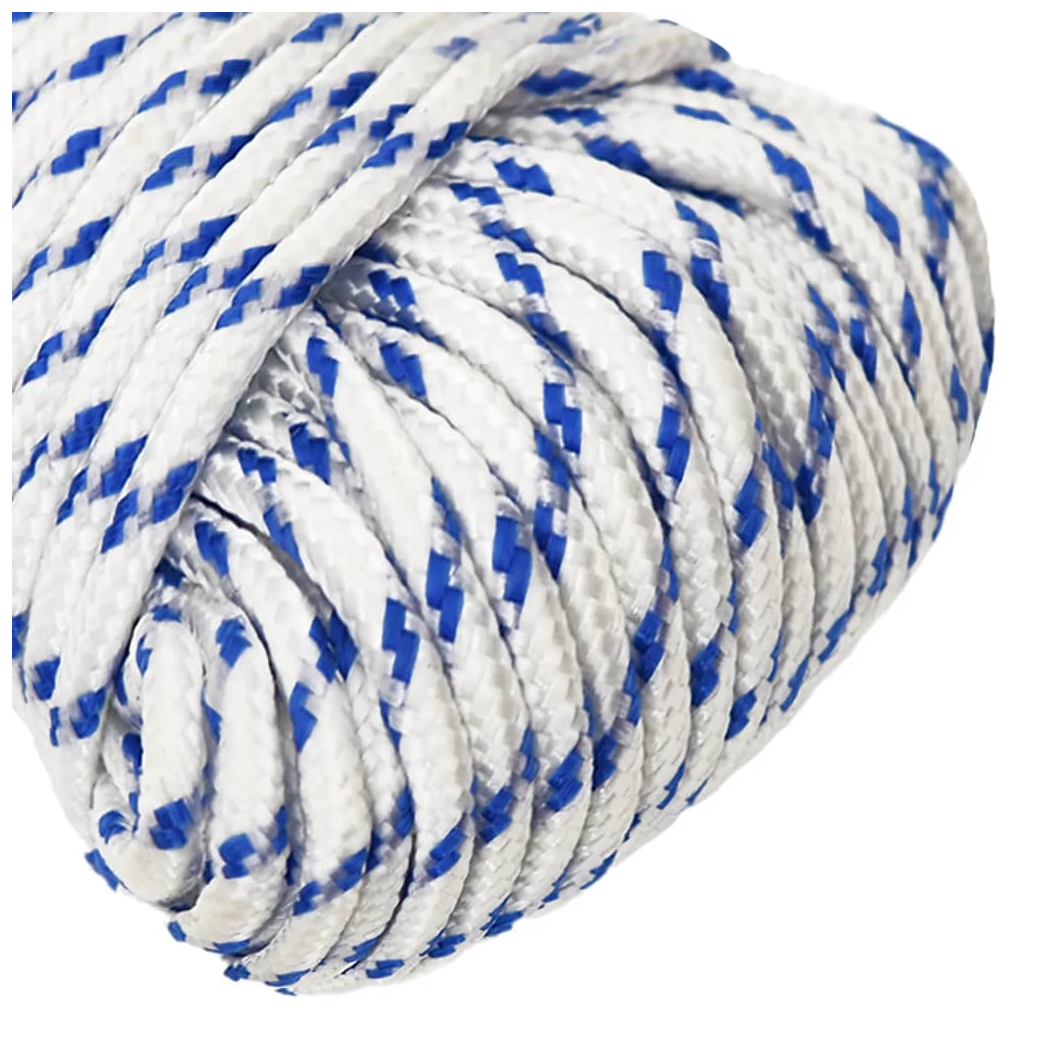 Boat Rope White 4 mm 50 m Polypropylene