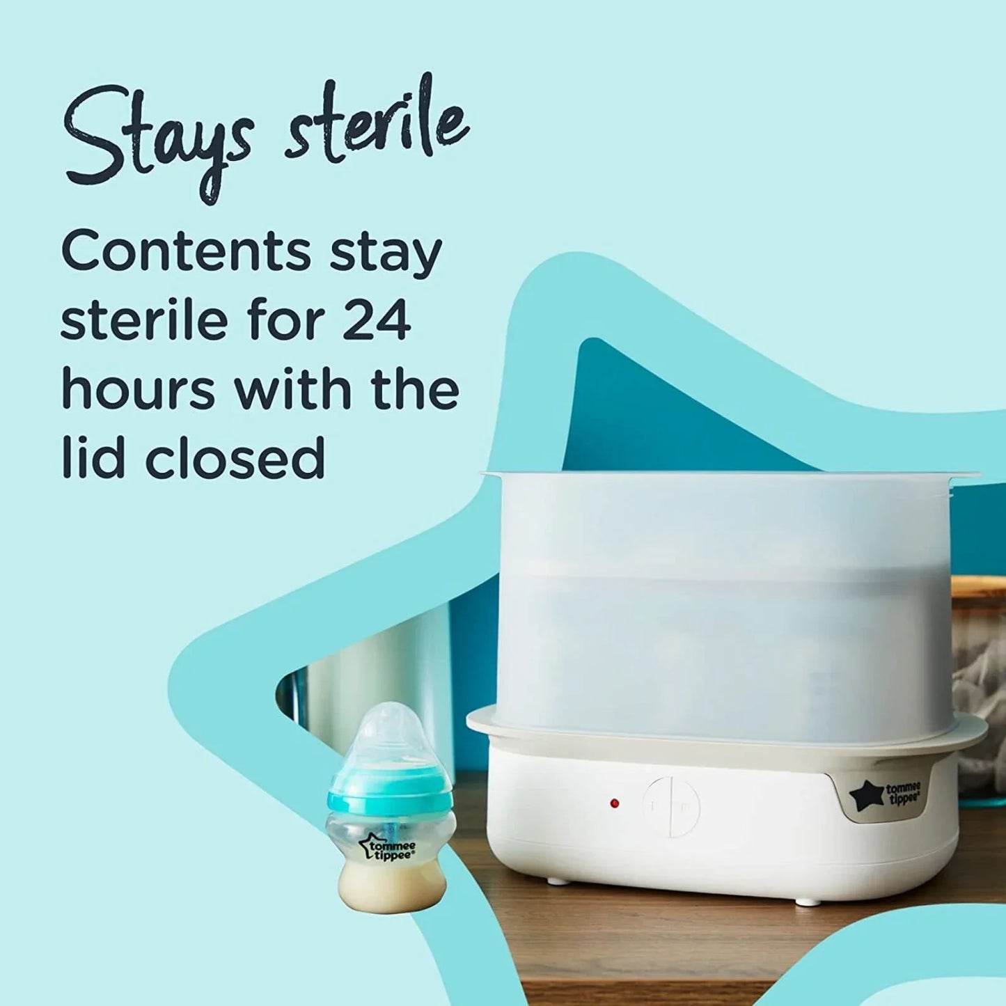 Tommee Tippee Super Steam Steriliser - White