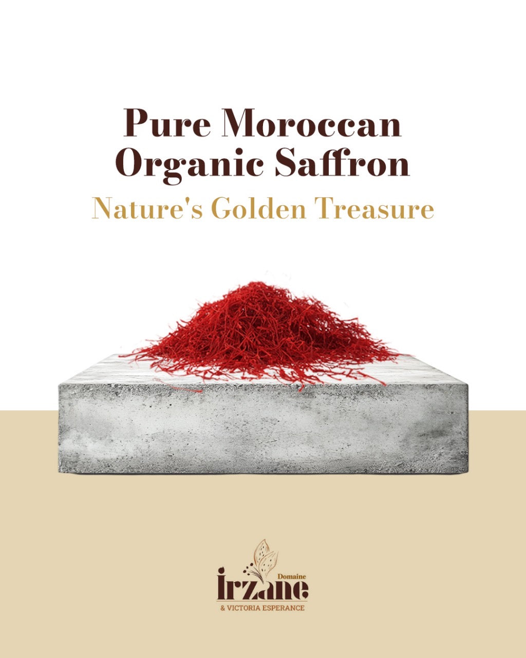 Premium Moroccan Organic Saffron – Domaine Irzane