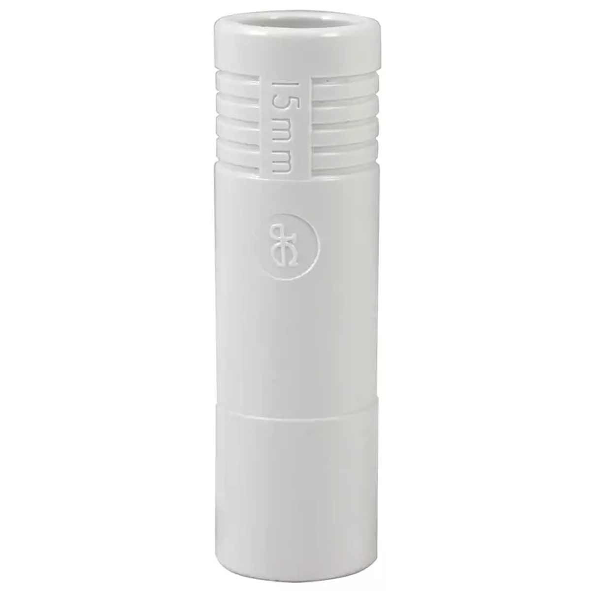 JG Speedfit 15mm Plug (White) 9-84181