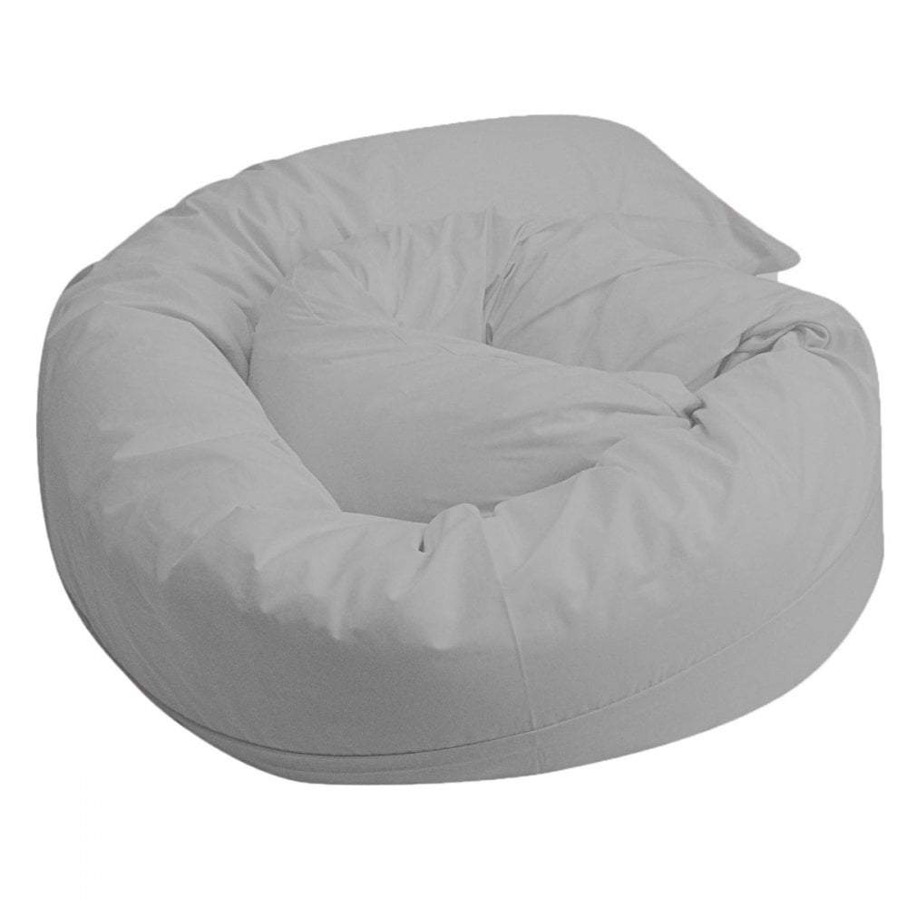 9 Ft Maternity Pillow Case - Grey