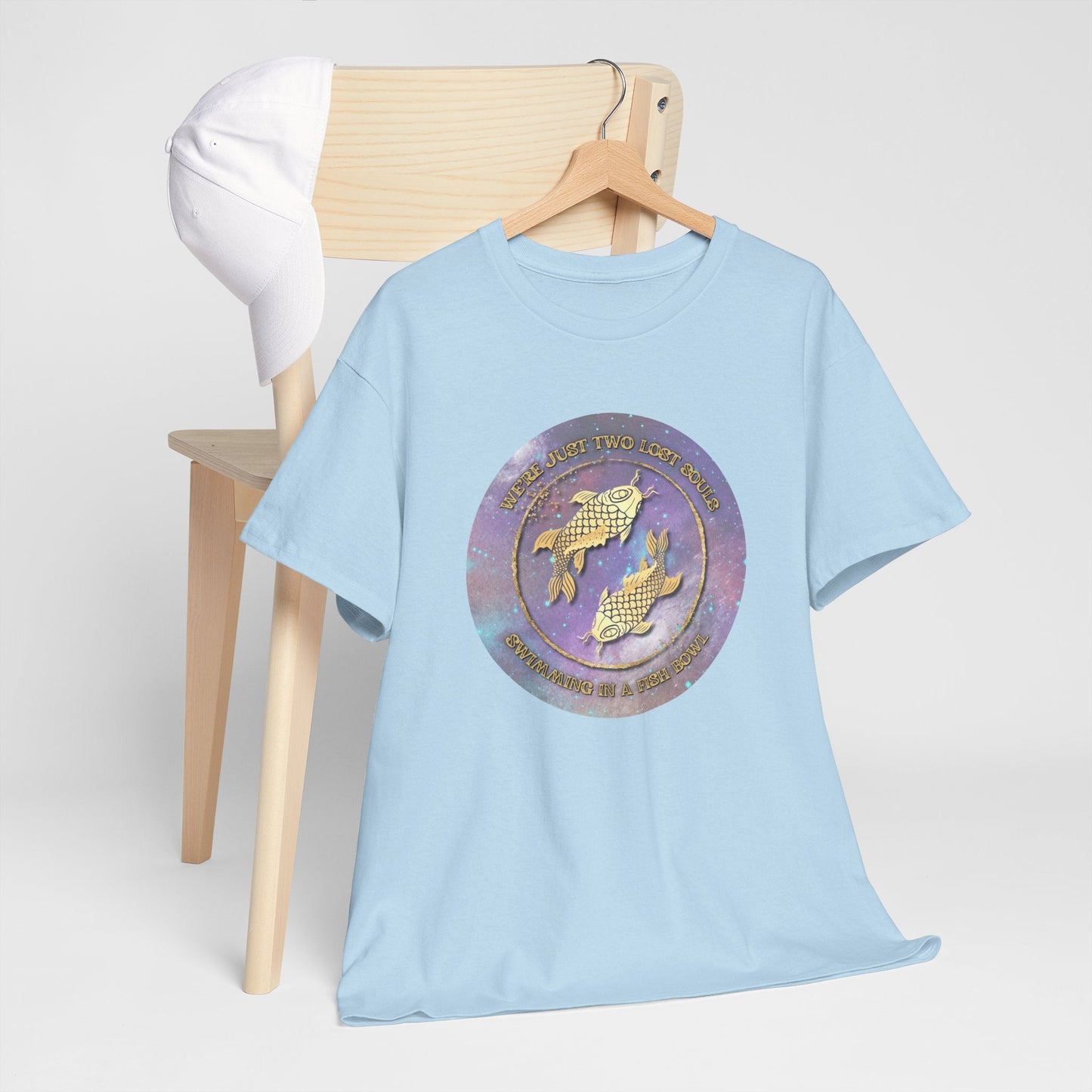 'Lost Souls' Celestial Fish Lyric T-Shirt