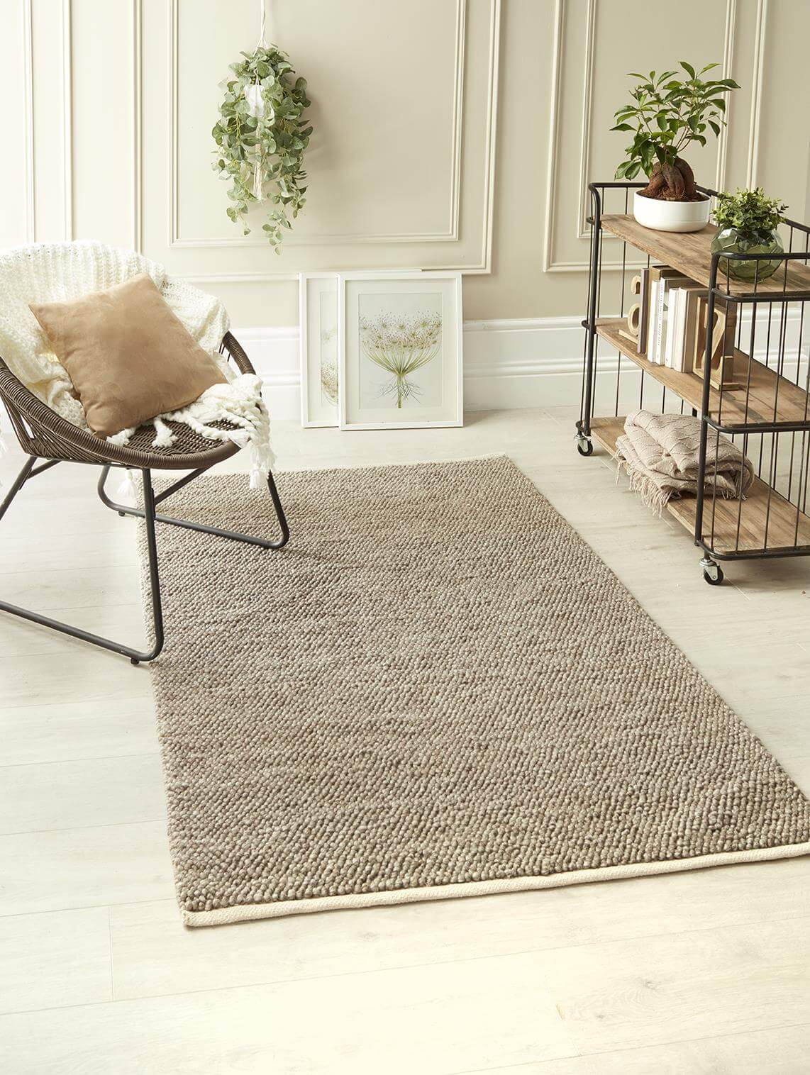 La Playa Rustic Solid Rug