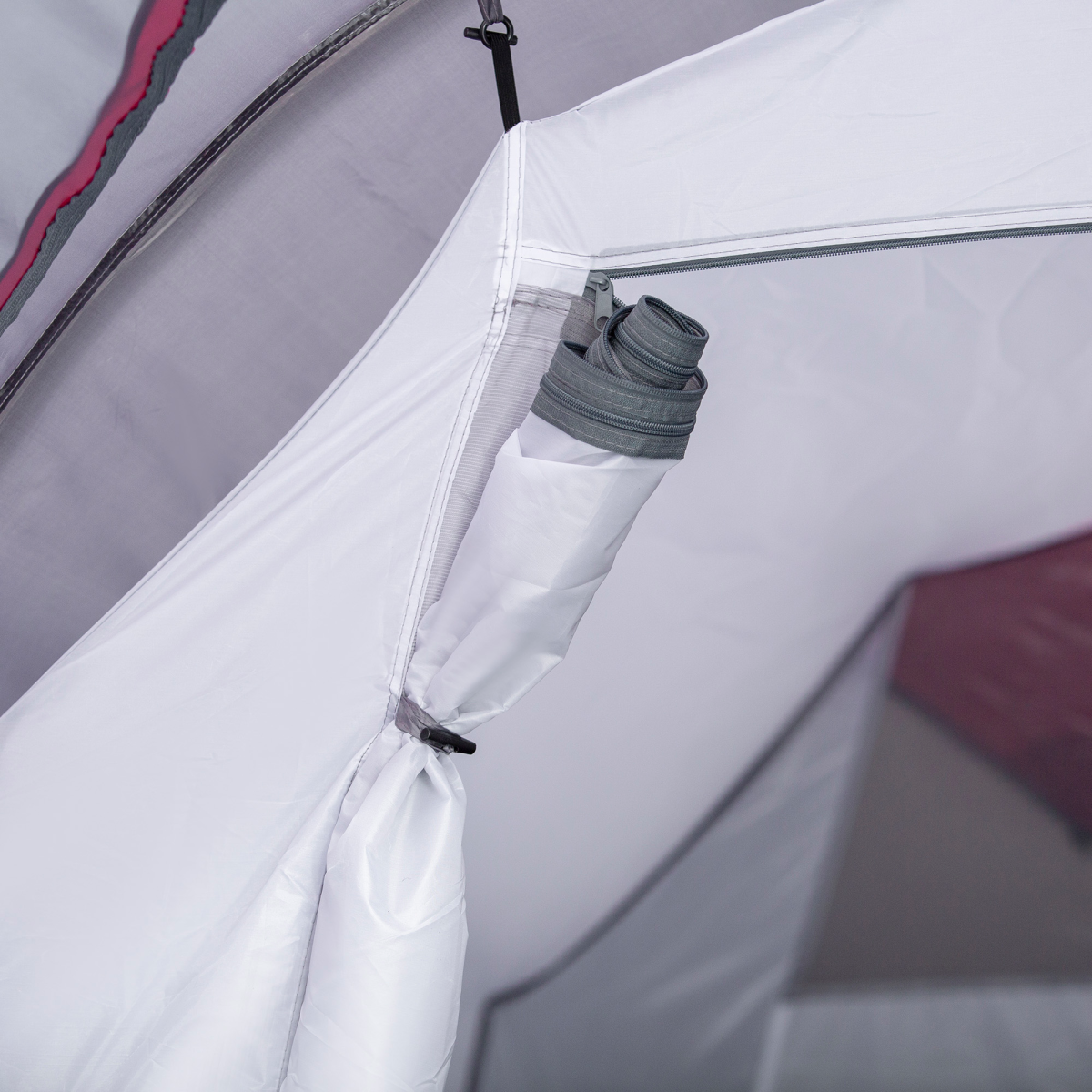 3 Man Camping Tent w/ 2 Rooms Porch Vents Rainfly Weather-Resistant Outsunny