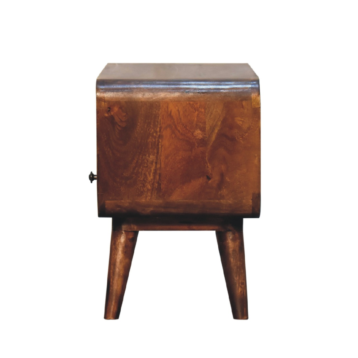 Artisan Furniture Solid Wood Mini Chestnut Curved Media Unit