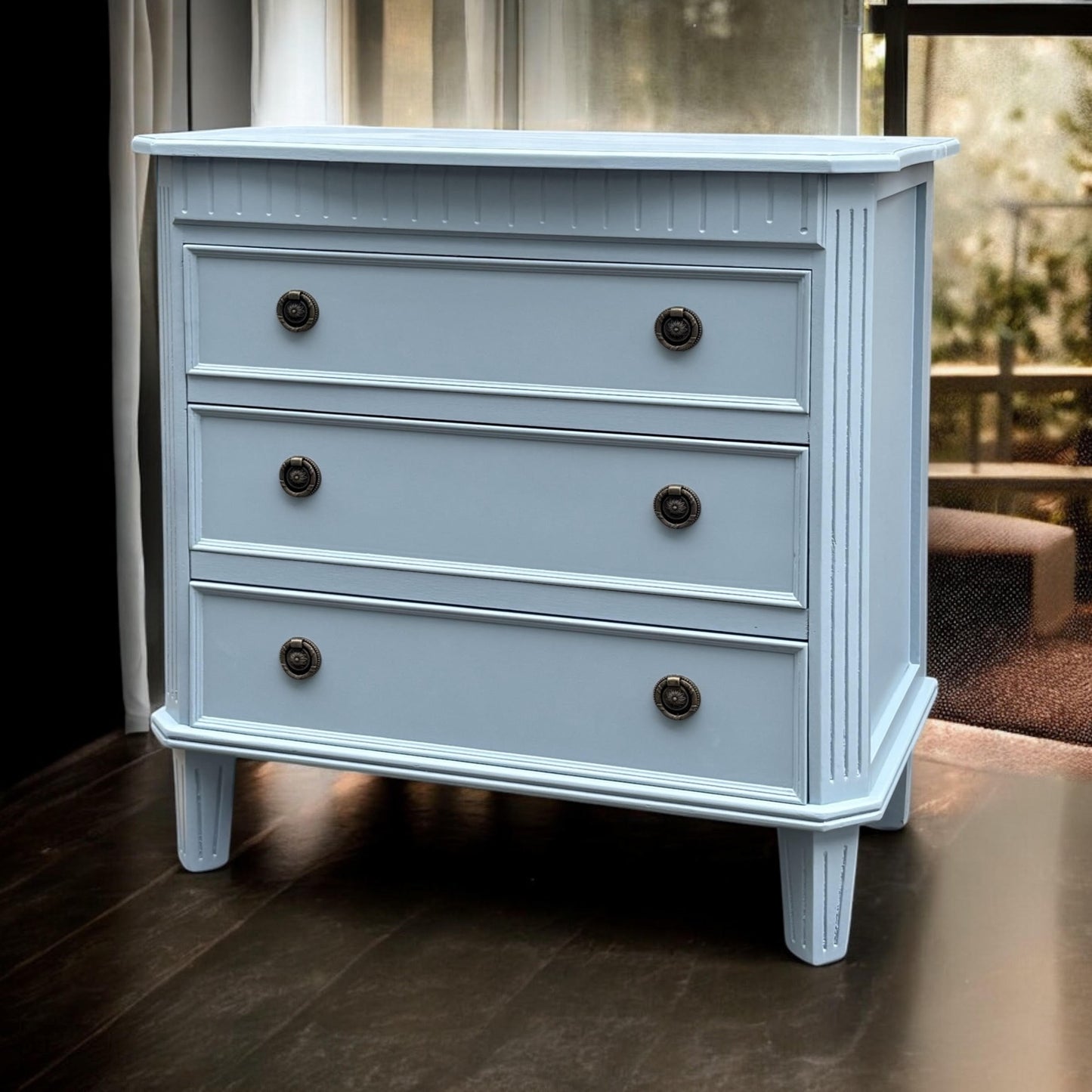 68CM 3 DRAWER CHEST OF DRAWERS