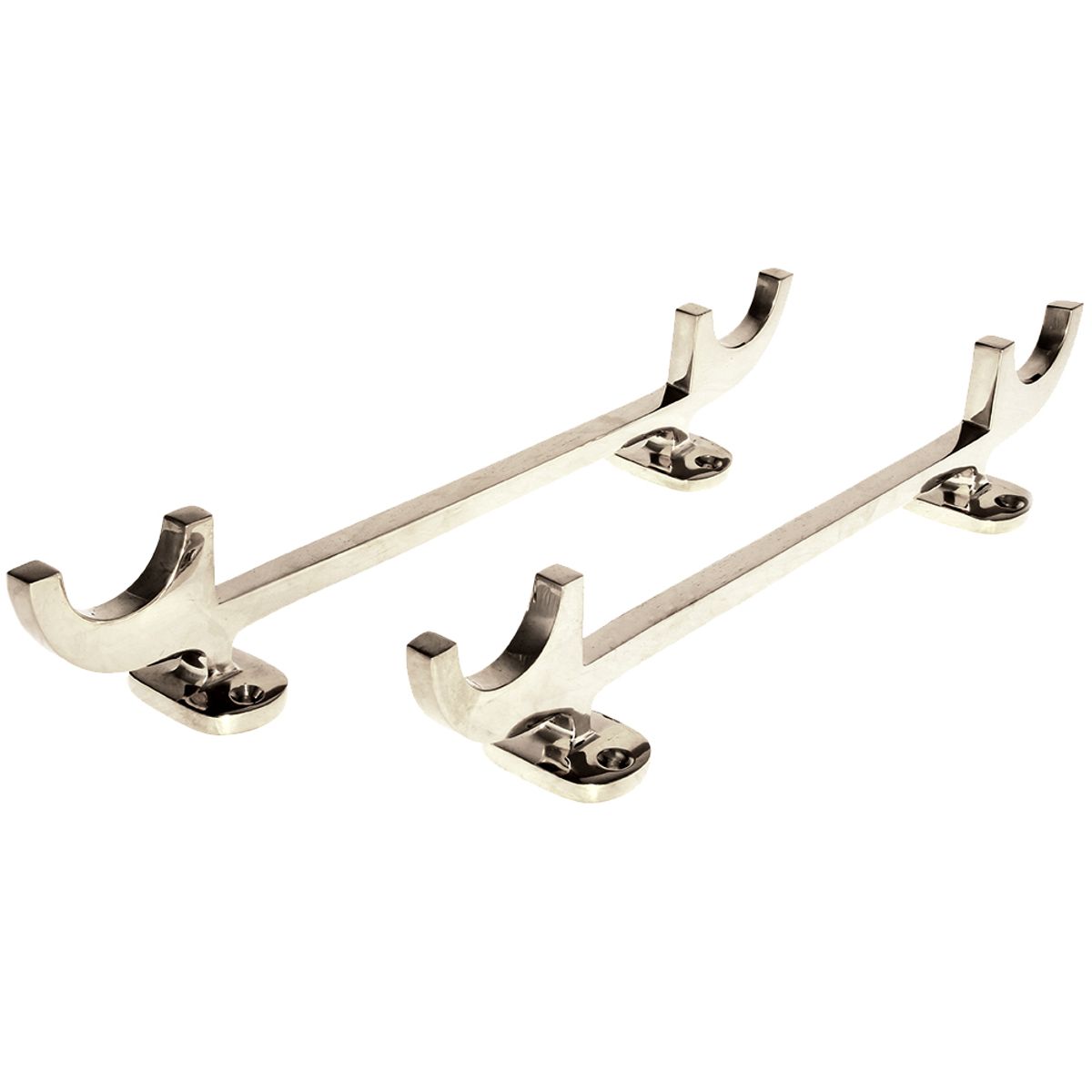 AG Pole and Plank Holder in Chrome (Pair)