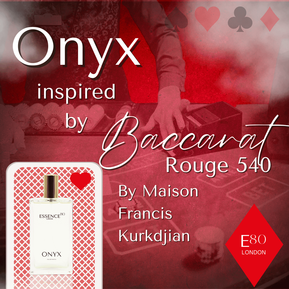 Inspired by Baccarat Rouge 540 by Maison Francis Kurkdjian - Onyx Eau de Parfum