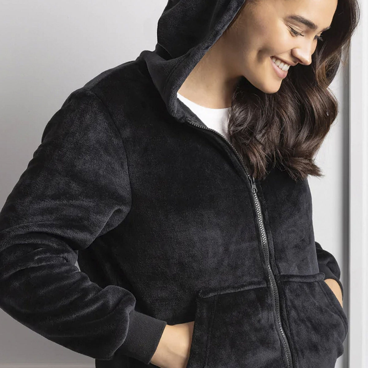 Heat Holders Ladies Soft Fleece Snoodie Hoodie for Winter