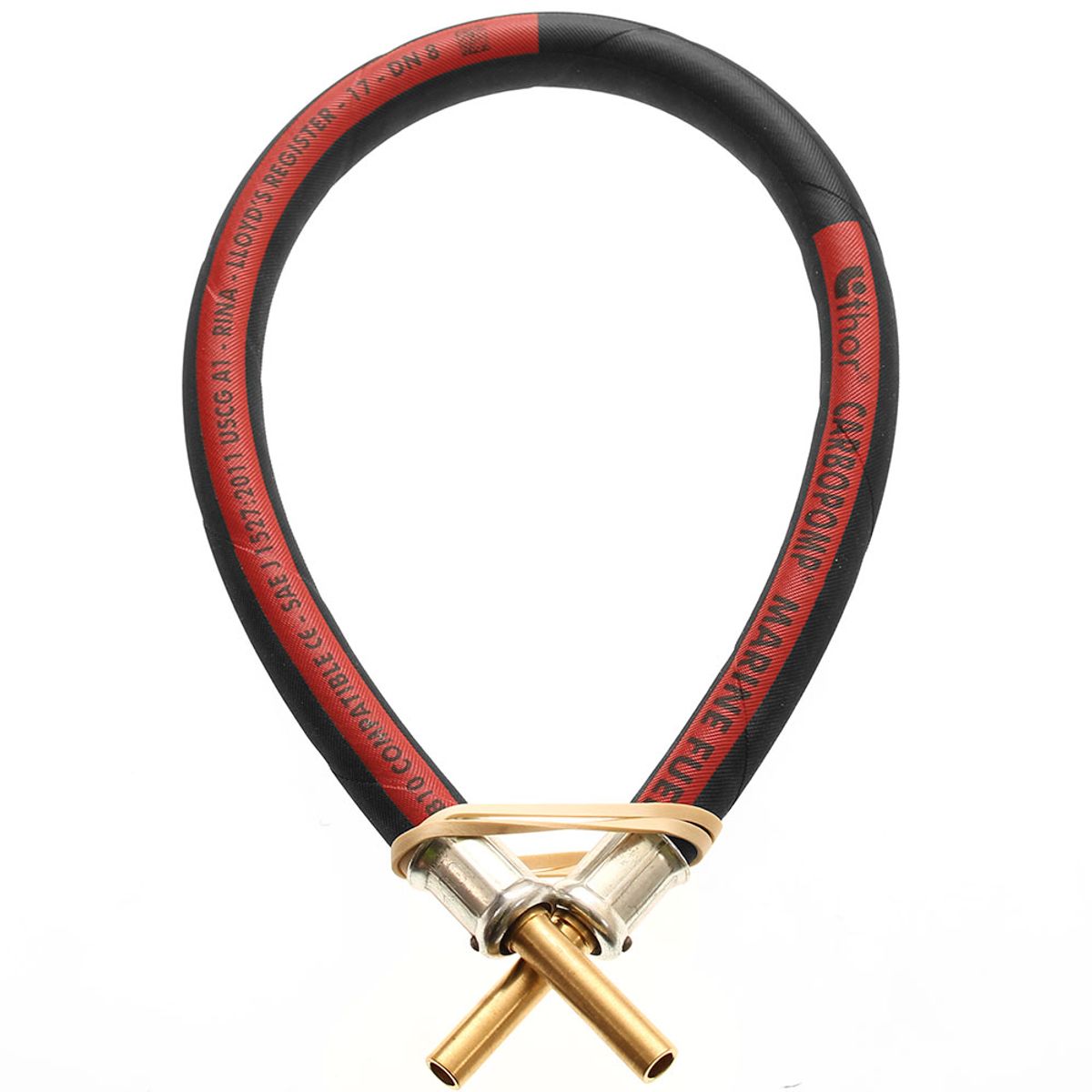 AG Fuel Hose ISO 7840 (5/16" Spigots / 18" Length) AH-055