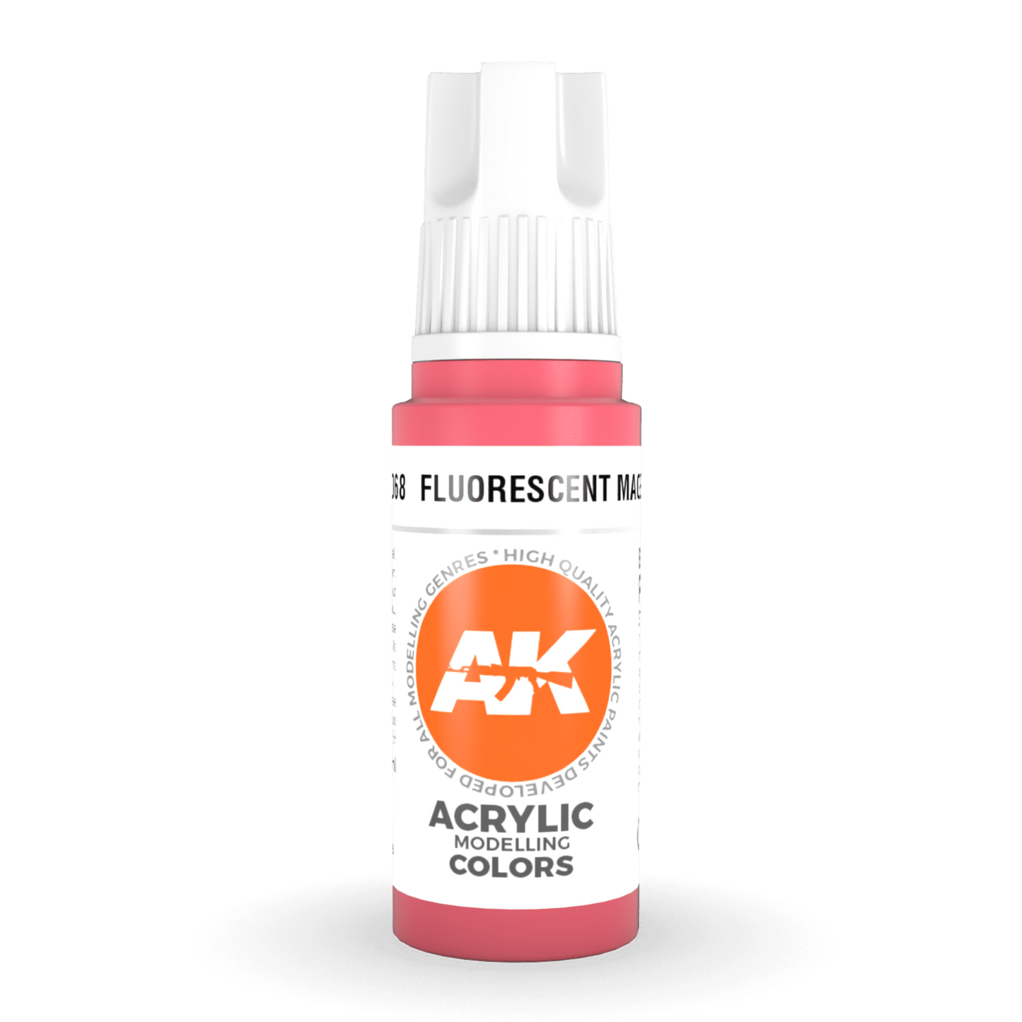 AK Interactive 3rd Gen Acrylic - Fluorescent Magenta 17ml (AK11068)
