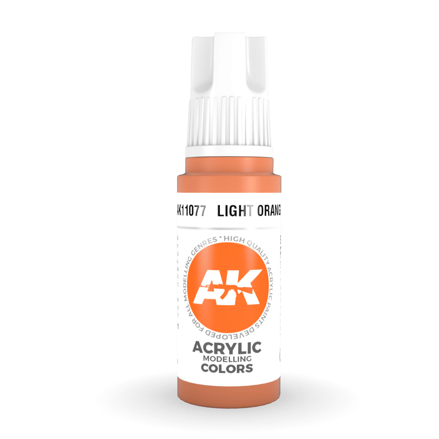 AK Interactive 3rd Gen Acrylic - Light Orange 17ml (AK11077)