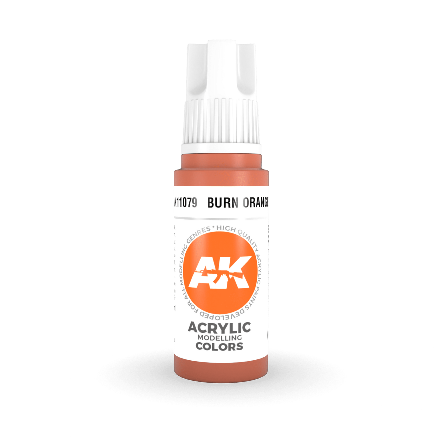 AK Interactive 3rd Gen Acrylic - Burn Orange 17ml (AK11079)