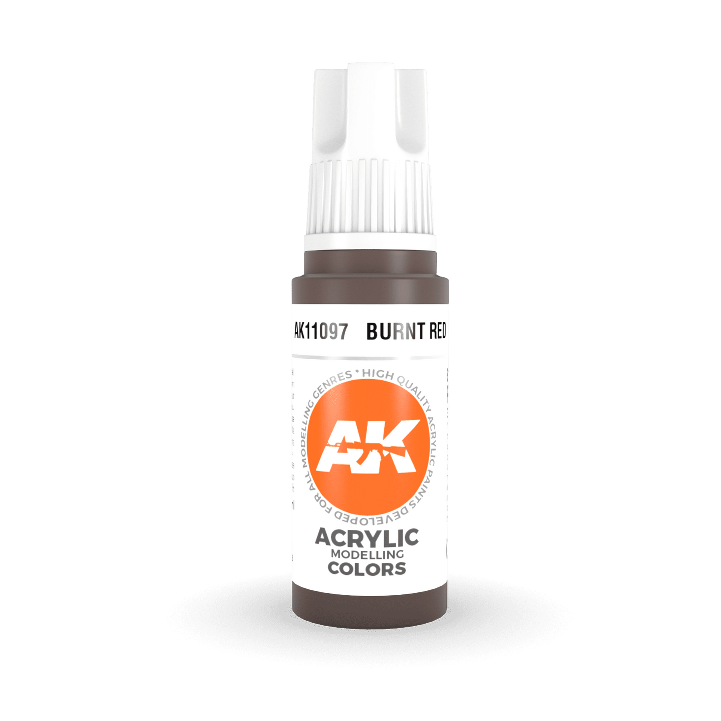 AK Interactive 3rd Gen Acrylic - Burnt Red 17ml (AK11097)