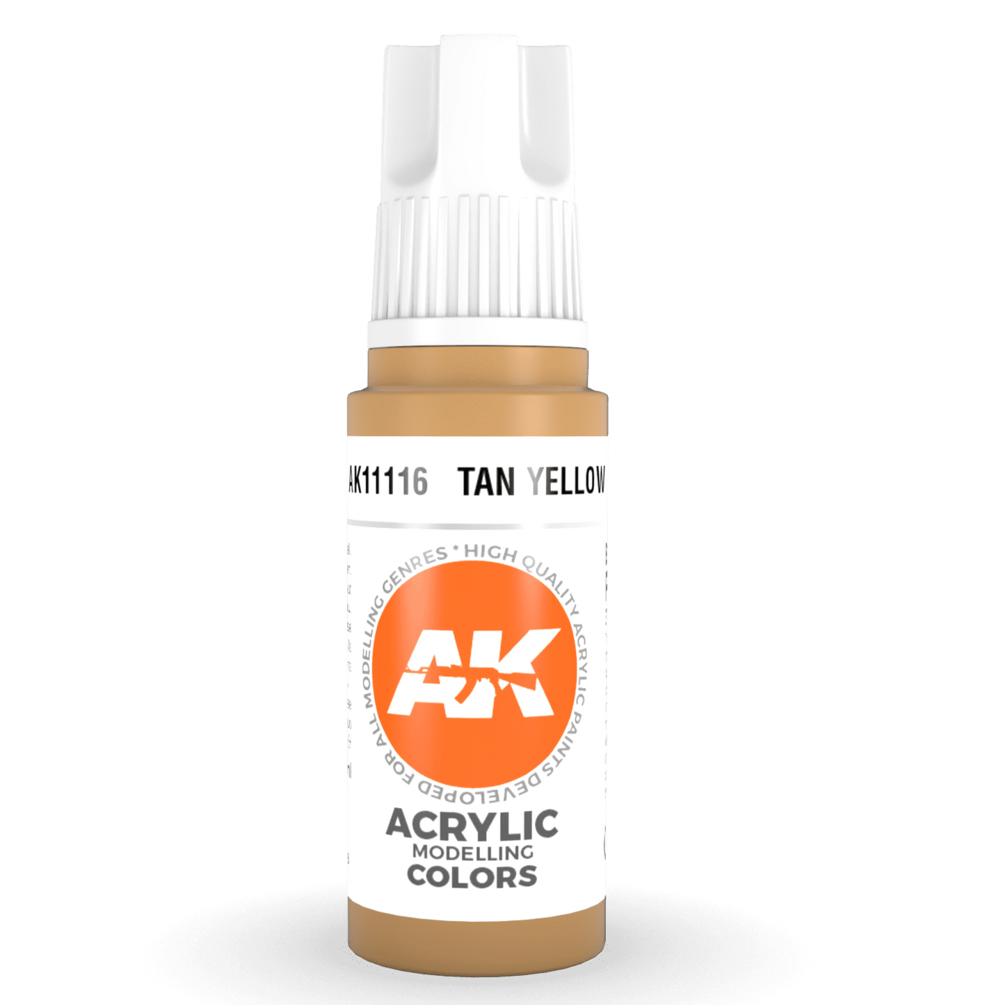 AK Interactive 3rd Gen Acrylic - Tan Yellow 17ml (AK11116)