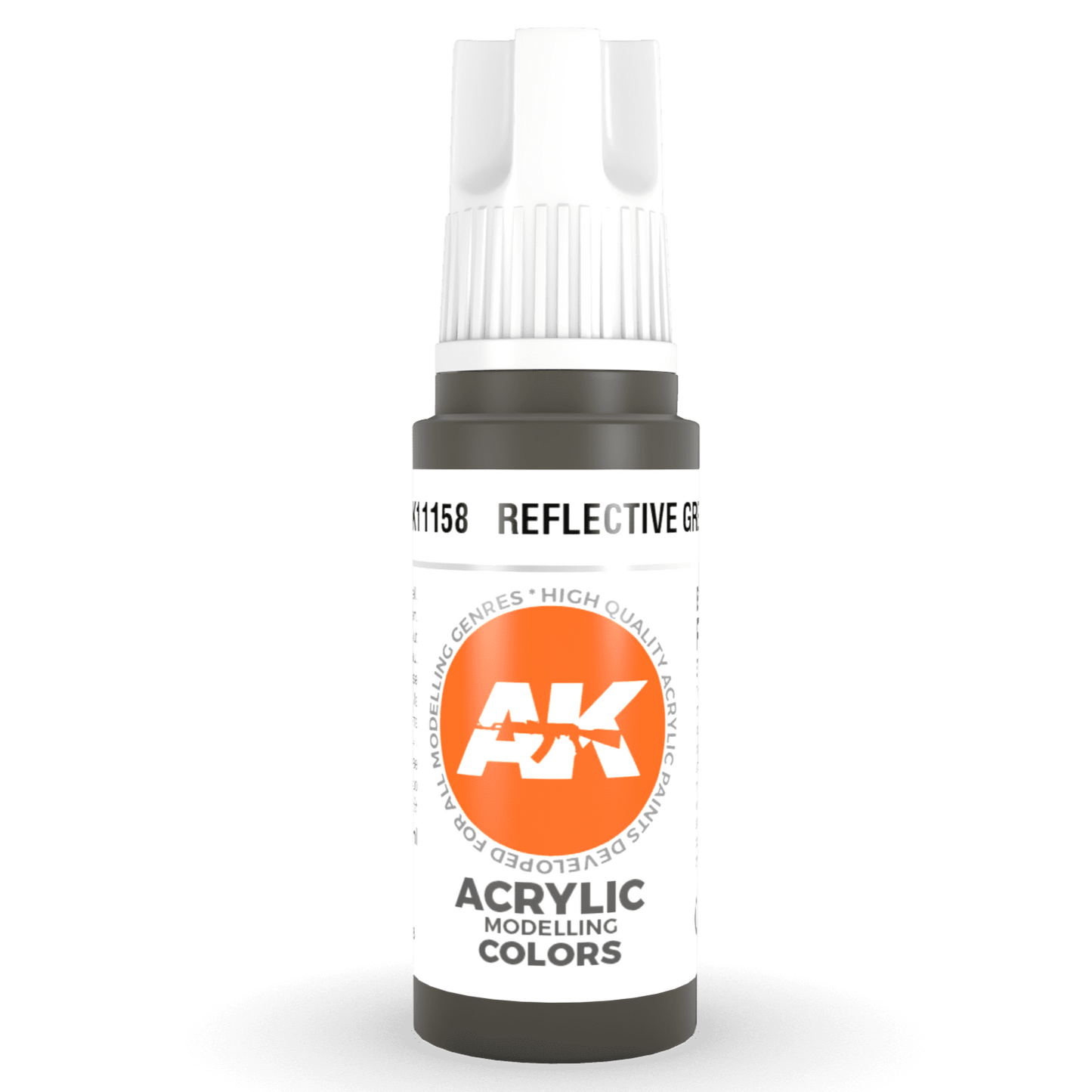 AK Interactive 3rd Gen Acrylic - Reflective Green 17ml (AK11158)